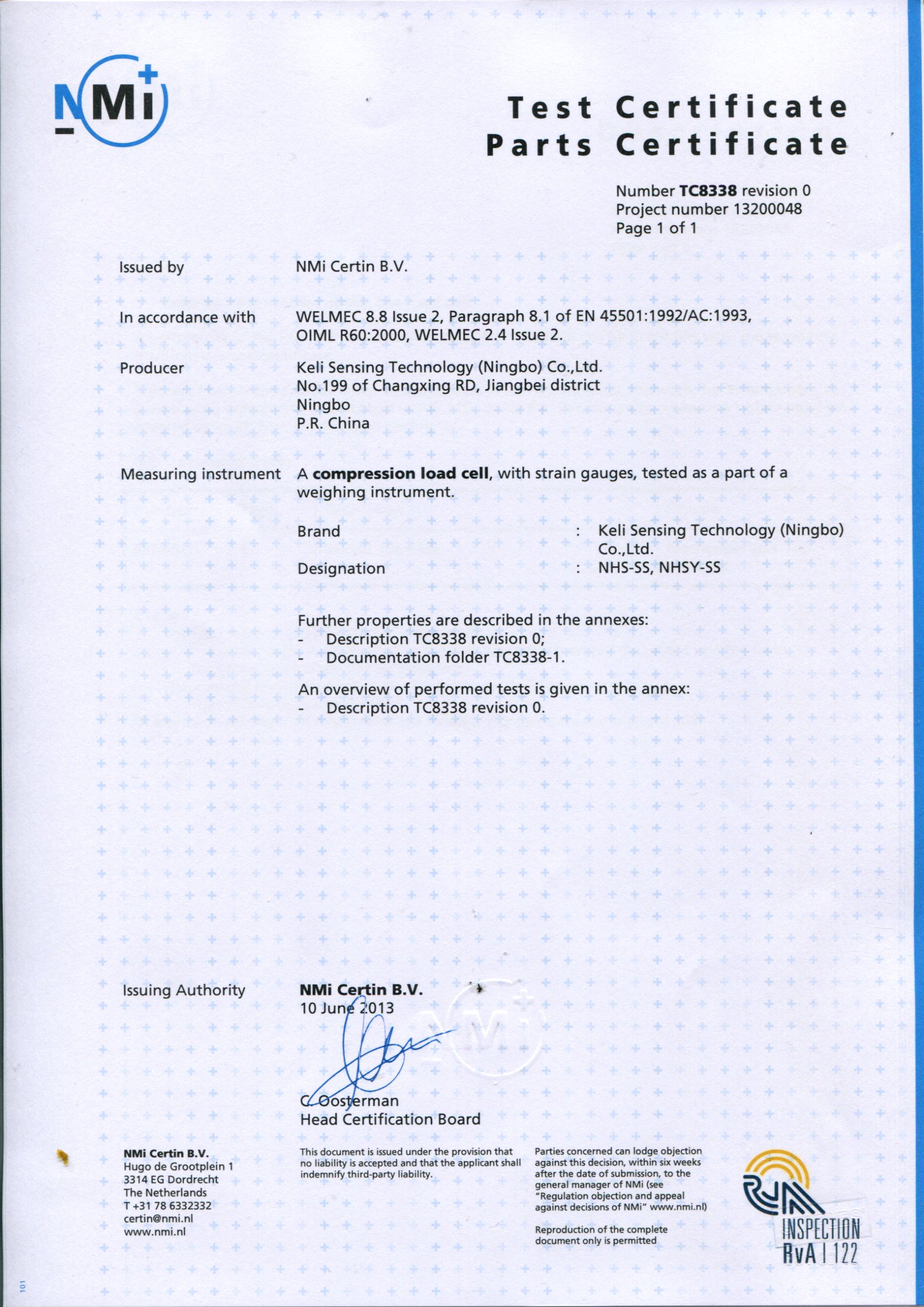 OIML-NHS-SS��NHSY-SS-1