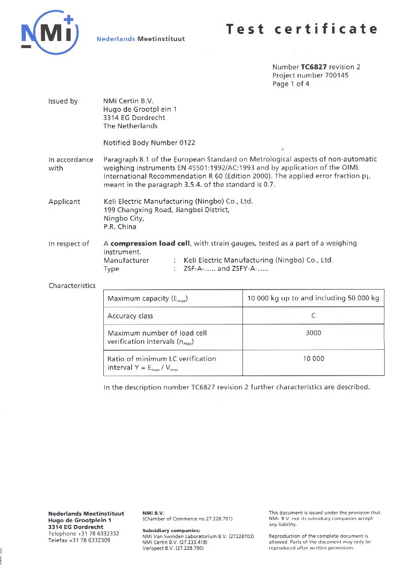 OIML-ZSFA��ZSFY-A��ZSFYB-A