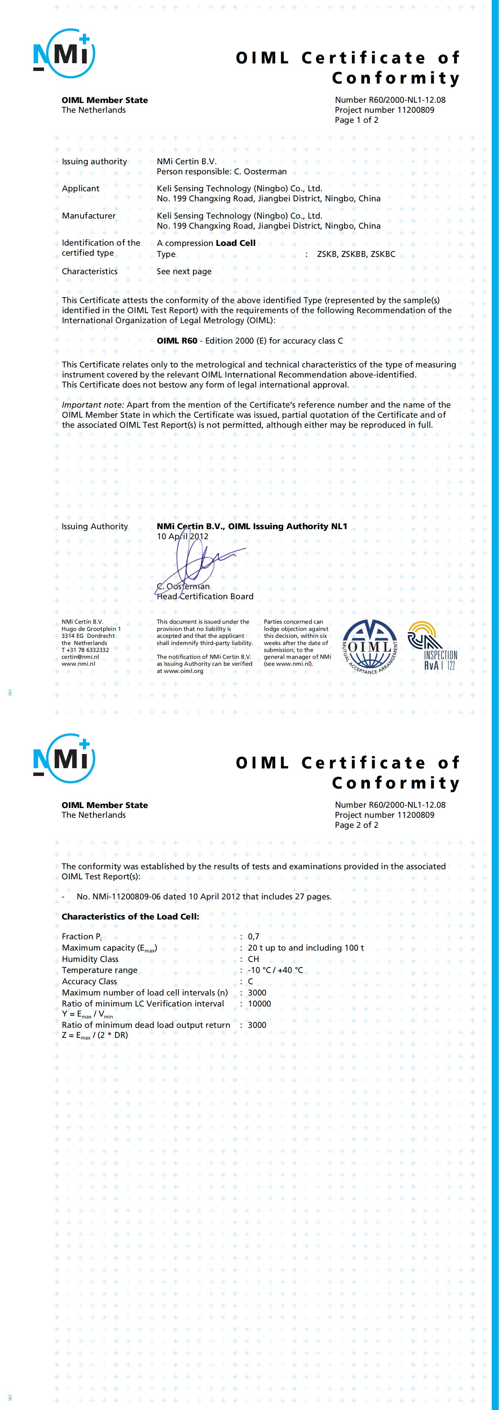 OIML-ZSKB��ZSKBB��ZSKBC